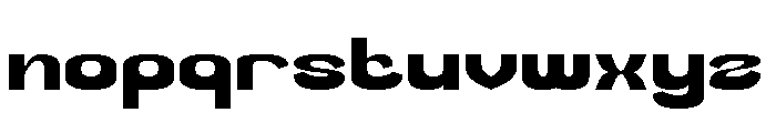 Clearly Silence Font LOWERCASE
