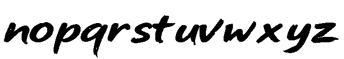 Cleju Bibsha Regular Font LOWERCASE