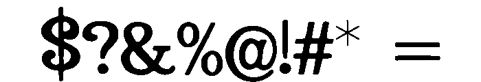 Cleome Font OTHER CHARS