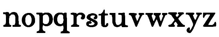 Cleome Font LOWERCASE