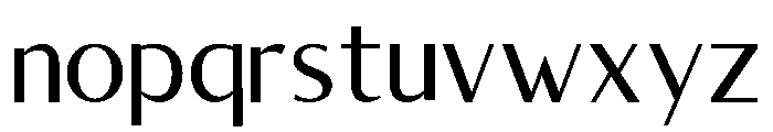 Clinical-Regular Font LOWERCASE