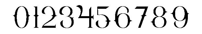 Clister Regular Font OTHER CHARS