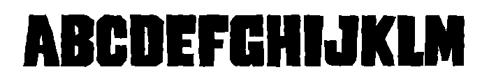Clobrox Font UPPERCASE