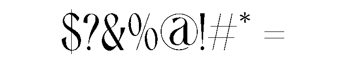 Cloreage Font OTHER CHARS