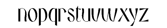 Cloreage Font LOWERCASE