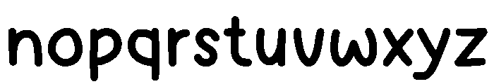 Closer Bright Font LOWERCASE
