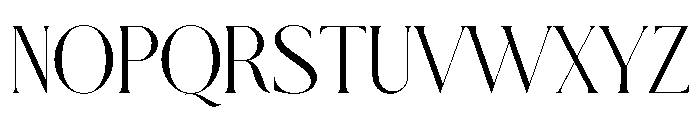 Clostha Font UPPERCASE