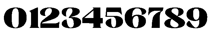Clote Vannes Expanded Slant Font OTHER CHARS