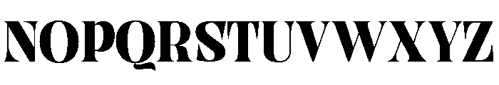 Clote Vannes Soft Slant Font UPPERCASE