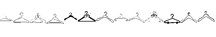 Clothes Hanger FONT