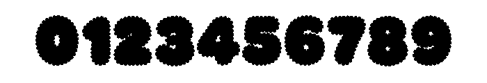Cloud Bouncy Font OTHER CHARS