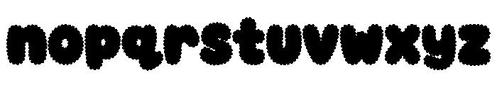 Cloud Bouncy Font LOWERCASE