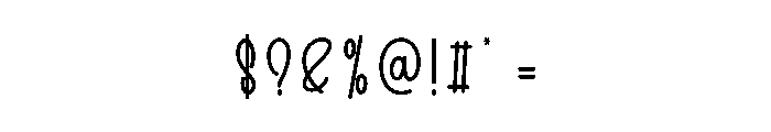 Cloud Night Font OTHER CHARS