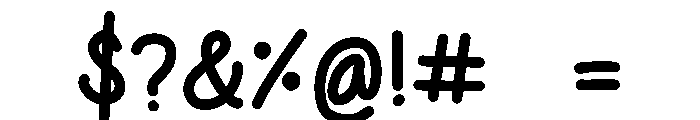 Cloud Pop Font OTHER CHARS