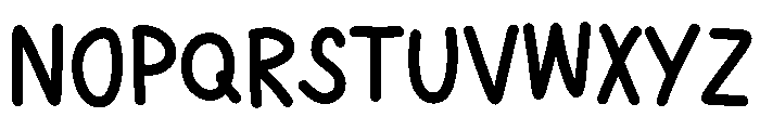 Cloud Pop Font UPPERCASE