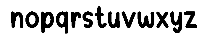 Cloud Realm Font LOWERCASE