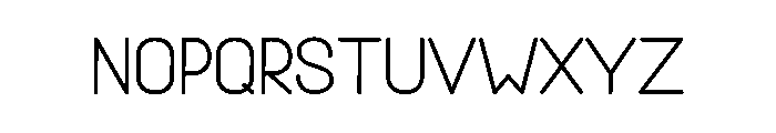 Clouding Font LOWERCASE