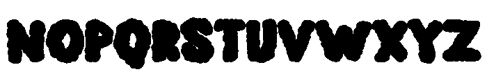 Cloudy CF Font UPPERCASE