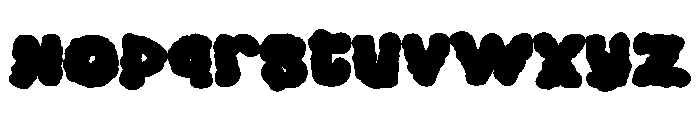 Cloudy CF Font LOWERCASE