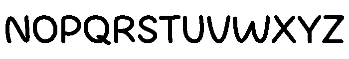 Cloudy Planner Font UPPERCASE
