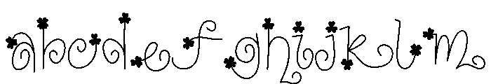 Clover Dance FONT