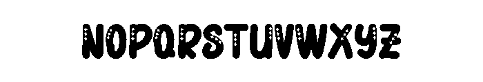 Clover Family Font LOWERCASE