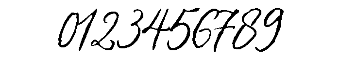 Clover Fields Script Font OTHER CHARS