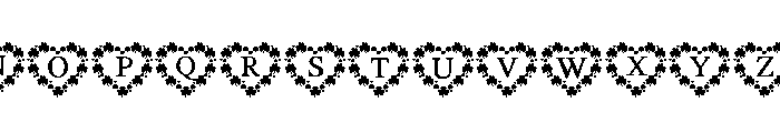 Clover Lover Font UPPERCASE