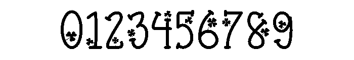 Clover Pop Font OTHER CHARS