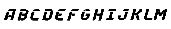 Clover Regular Font UPPERCASE