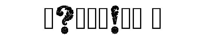Clover_leaved Regular Font OTHER CHARS