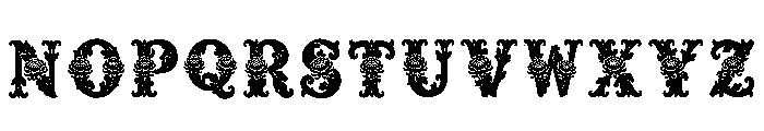 Clover_leaved Regular Font LOWERCASE