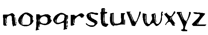 Cloves Font LOWERCASE