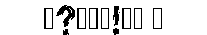 Clown Regular Font OTHER CHARS
