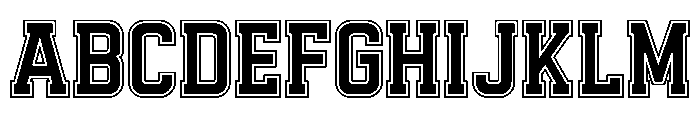 Club College Outline FONT