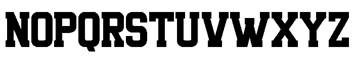 Club College Regular Font UPPERCASE