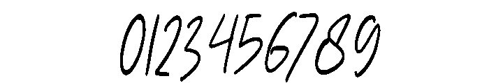 Clubstone Italic Font OTHER CHARS