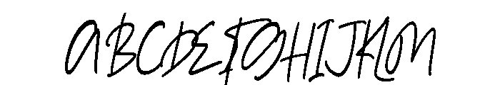 Clubstone Italic Font UPPERCASE