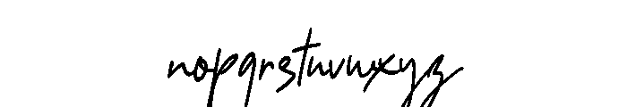 Clubstone Italic Font LOWERCASE