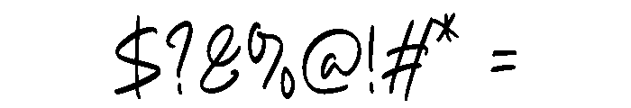 Clubstone Font OTHER CHARS