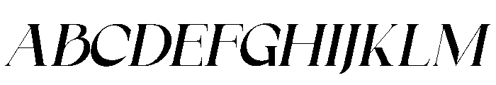 Clucks Oblique Font UPPERCASE