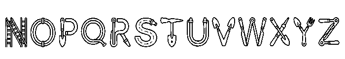 Clusj Regular Font LOWERCASE
