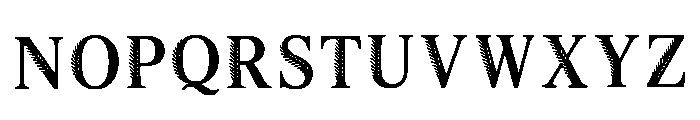 Clusk Regular Font LOWERCASE