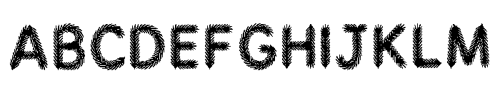 Clusl Regular Font UPPERCASE