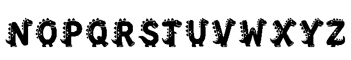 Clutha Regular Font LOWERCASE
