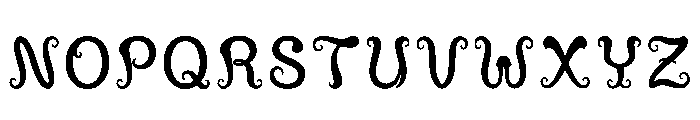 Clyde Regular Font UPPERCASE