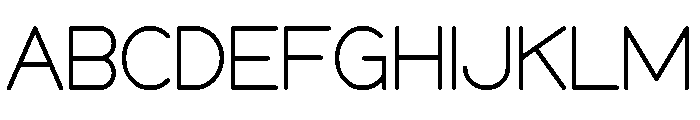 Clyne Sans Font UPPERCASE