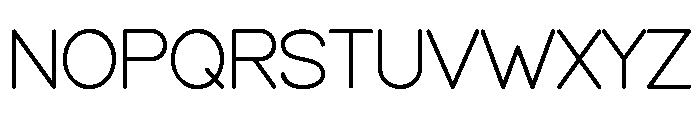 Clyne Sans Font UPPERCASE