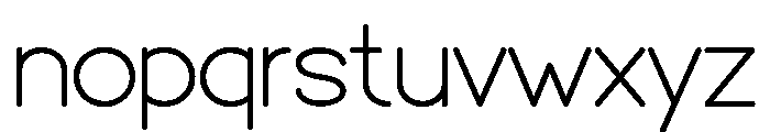 Clyne Sans Font LOWERCASE