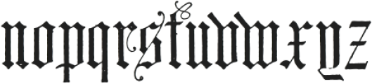 CL Antique No 17 otf (400) Font LOWERCASE